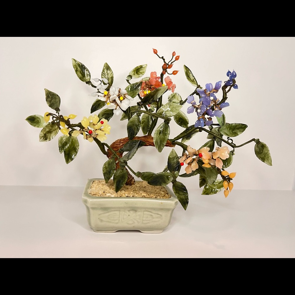 Vintage Crystal Tree